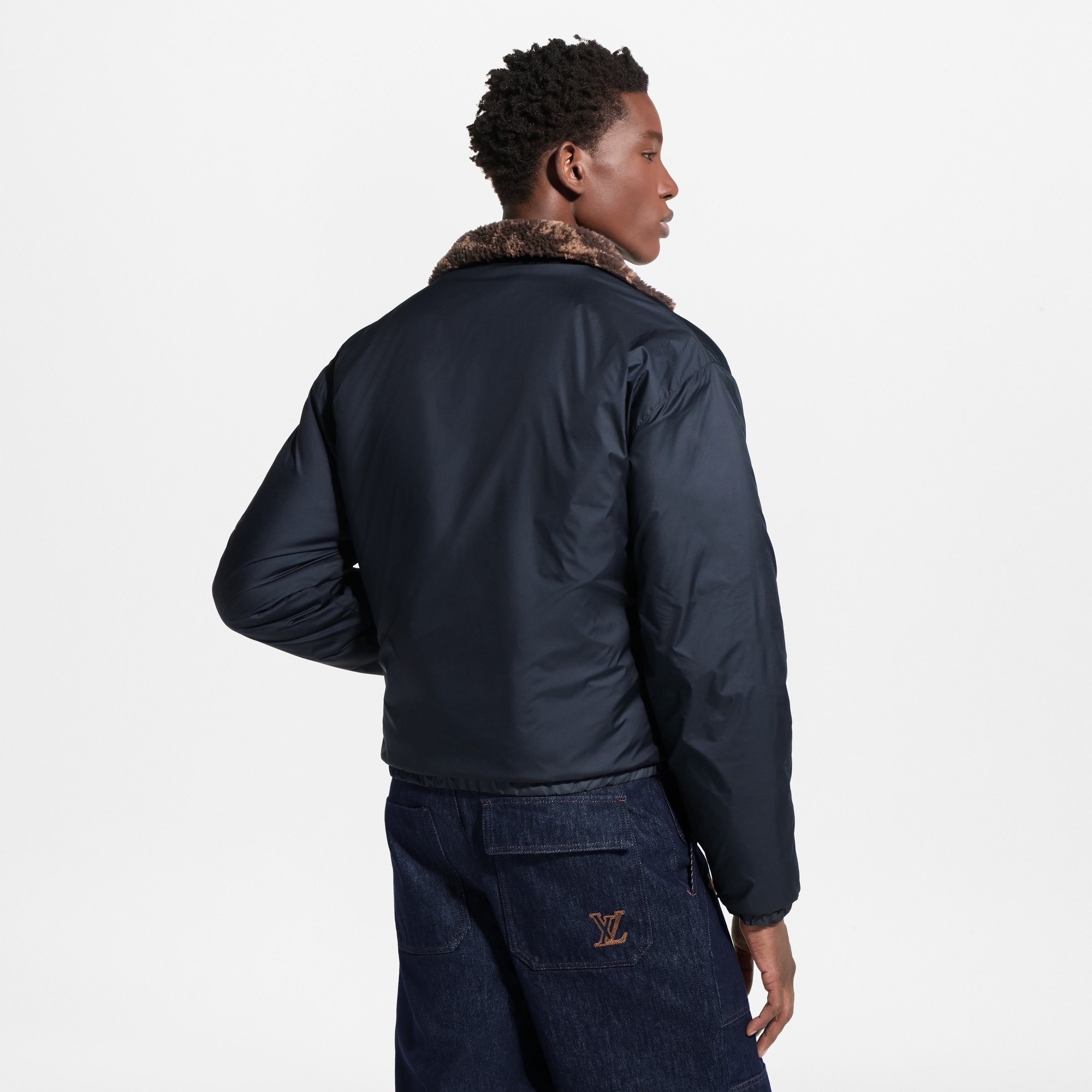 Monogram Reversible Fleece Blouson - Ready-to-Wear 1AKM2S | LOUIS